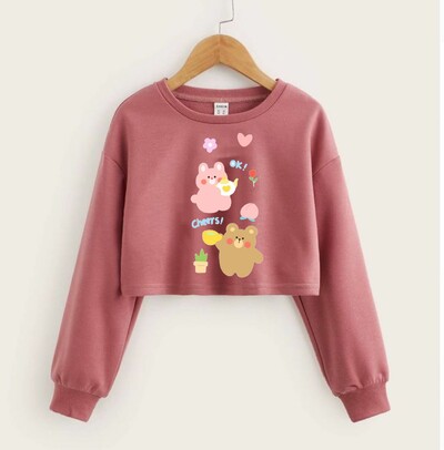Sweater crop top