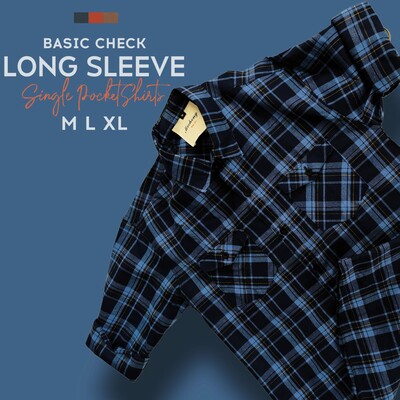 Mens double pocket shirt